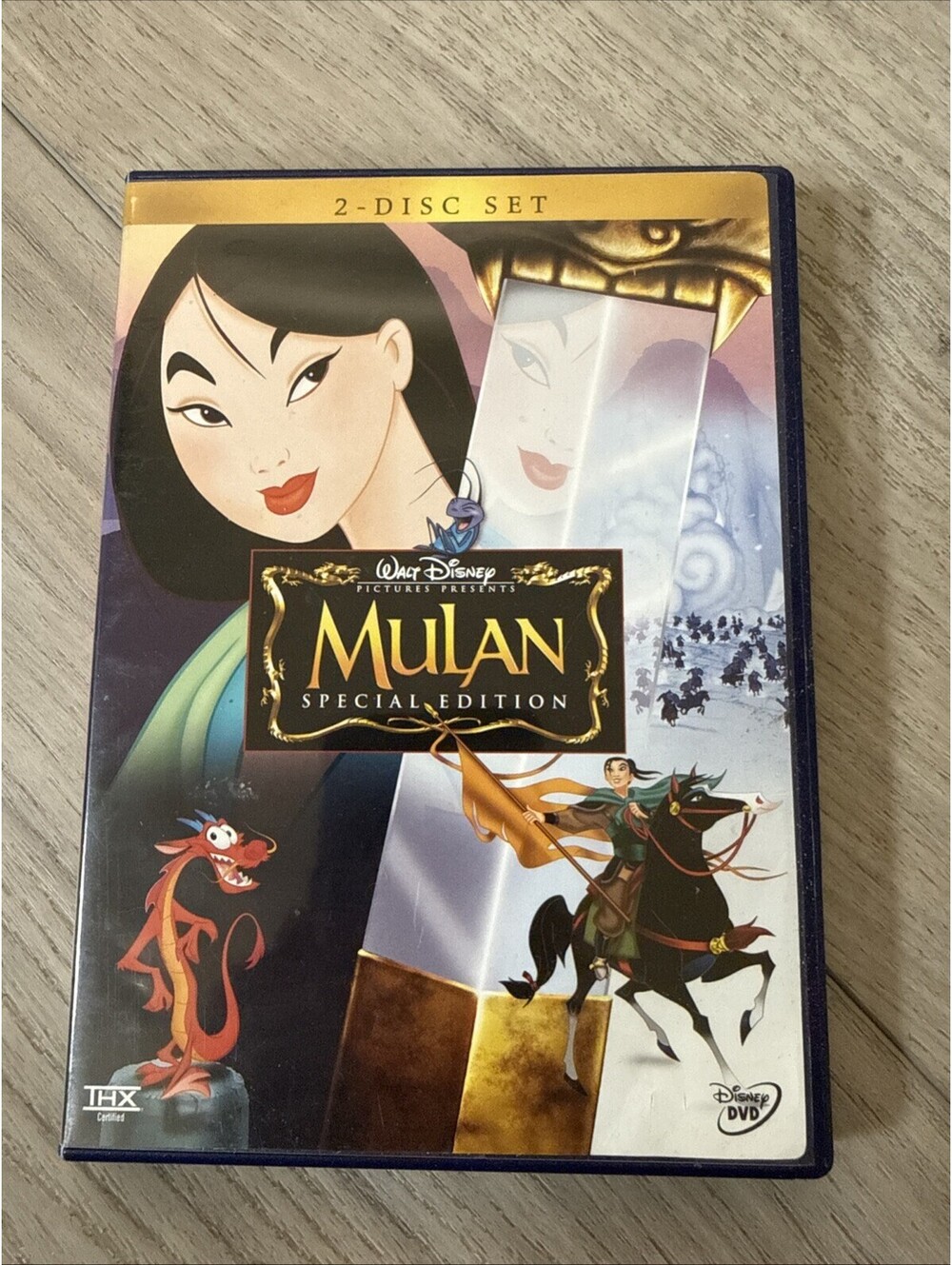 Mulan (DVD, 1998, 2-Disc, Special Edition, Disney) - STK